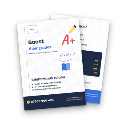 Private Tutoring Flyer Template