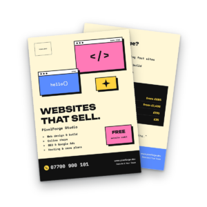 Web Design Studio Flyer Template